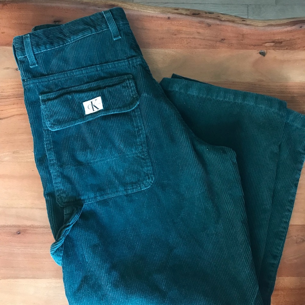 Vintage Calvin Klein corduroy cargo